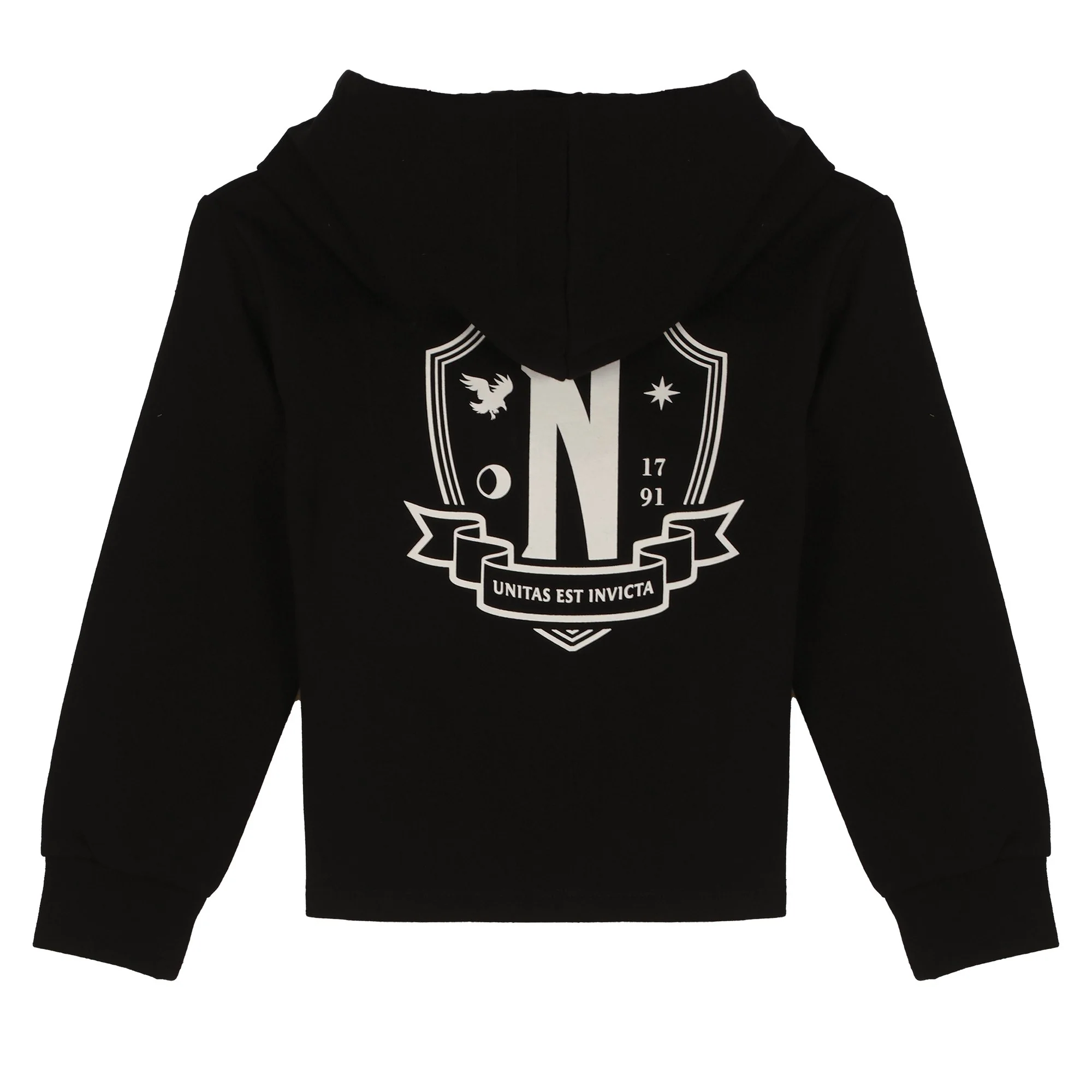 Sweat à capuche licence 6/12 ans - Noir - Image 2