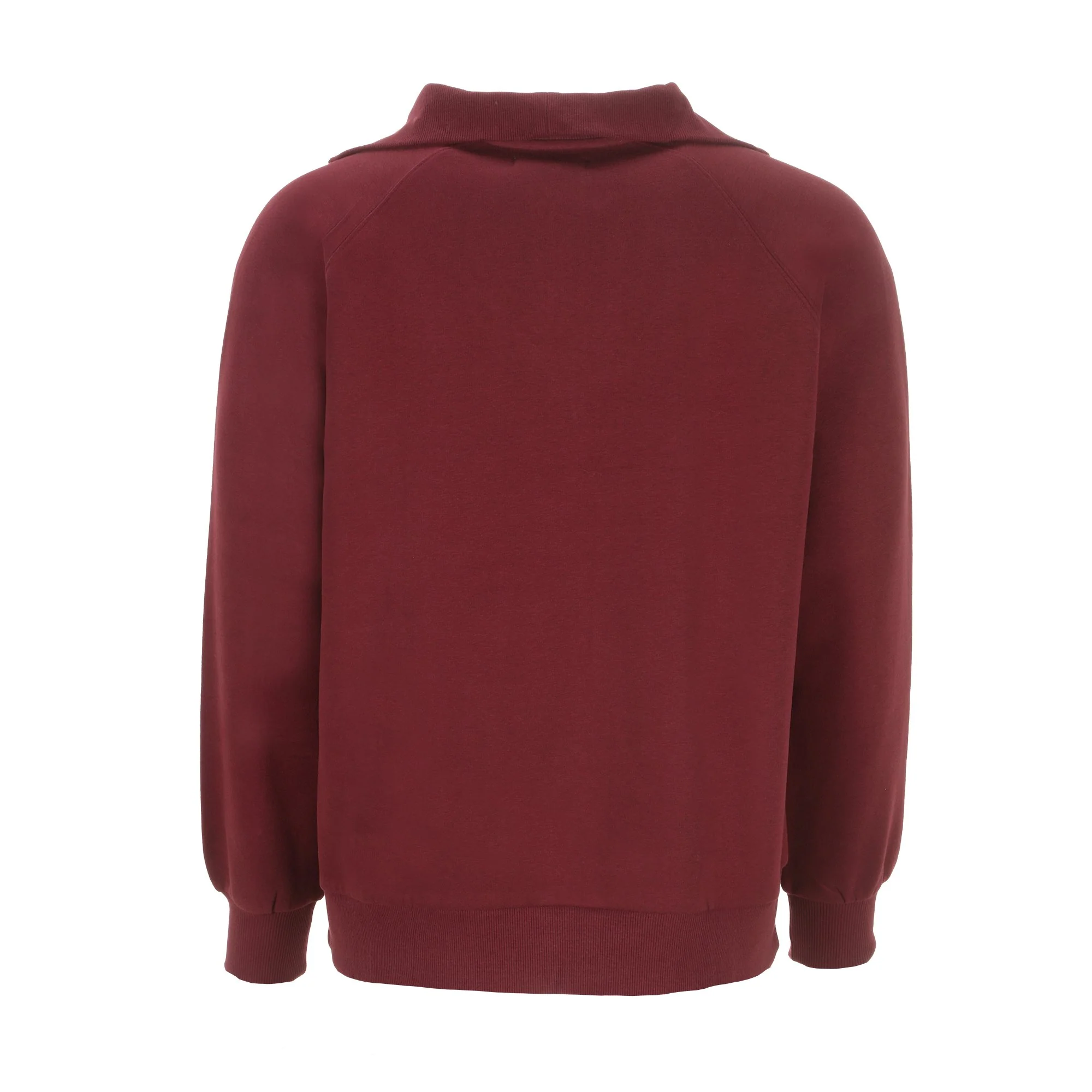 Sweat col camionneur - Rouge - Image 2