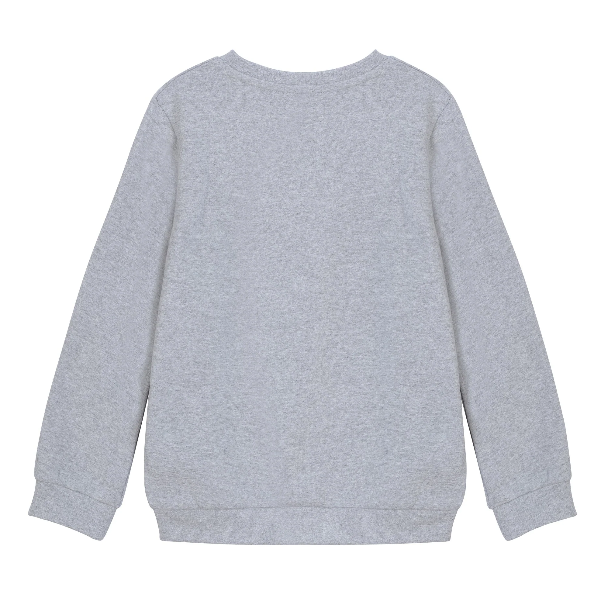 Sweat col rond avec animation 3/12 ans - Gris - Image 2