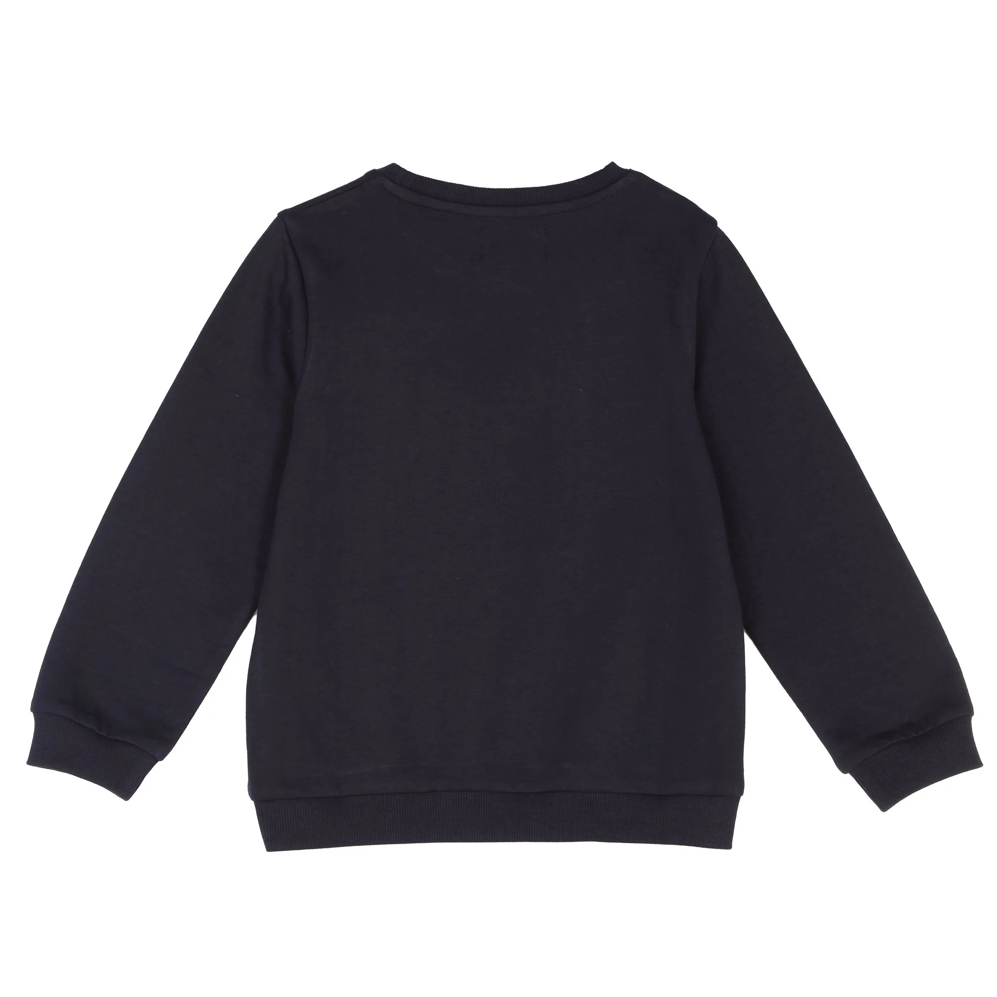Sweat col rond  - Bleu foncé - Image 2