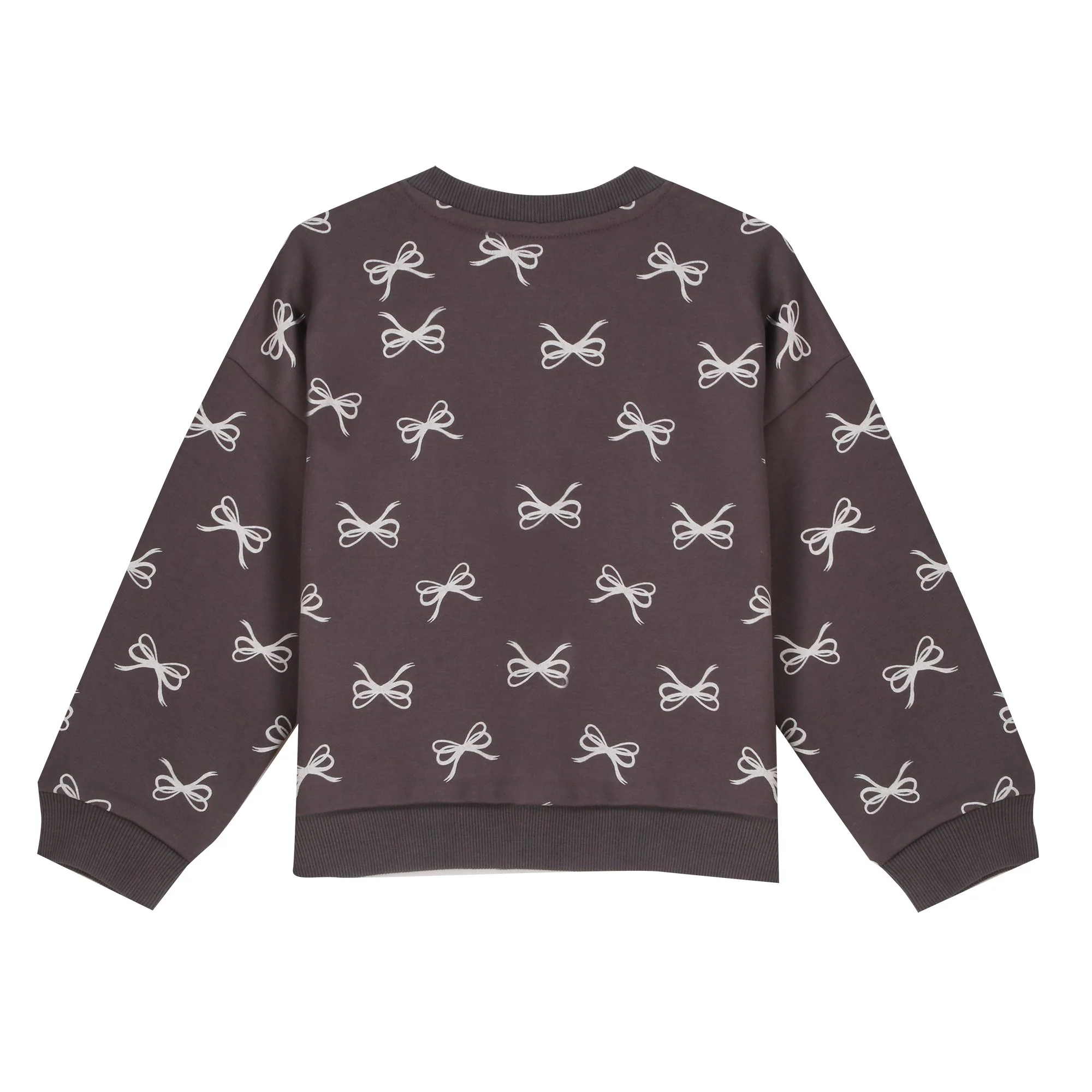 Sweat col rond imprimé 3/12 ans - Gris - Image 2