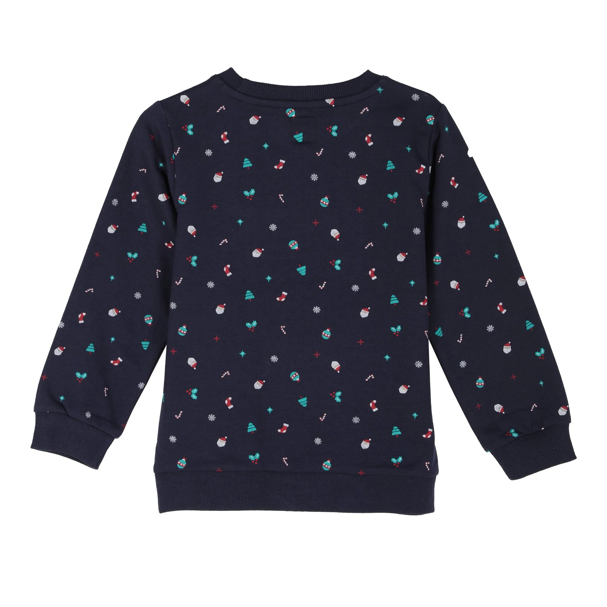 Sweat de Noël - Bleu foncé - Image 2