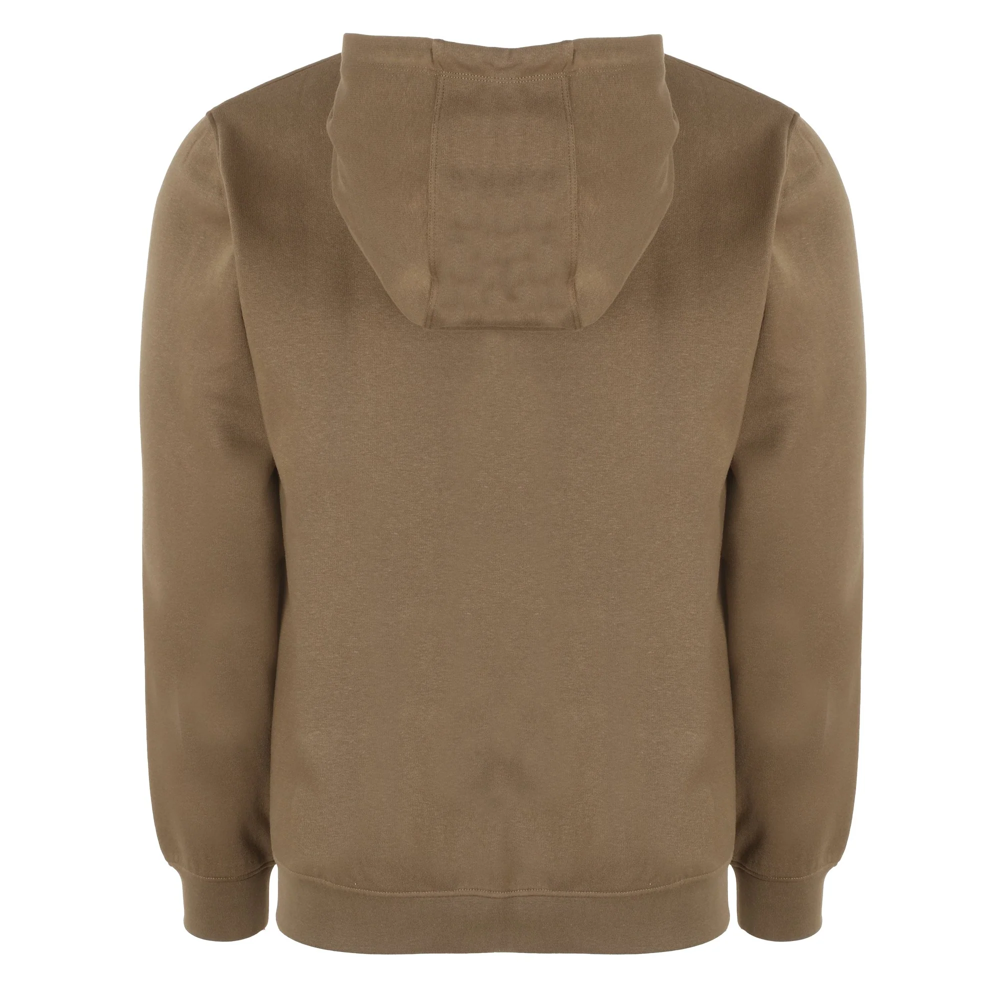 Sweat zippé à capuche  - Kaki - Image 2