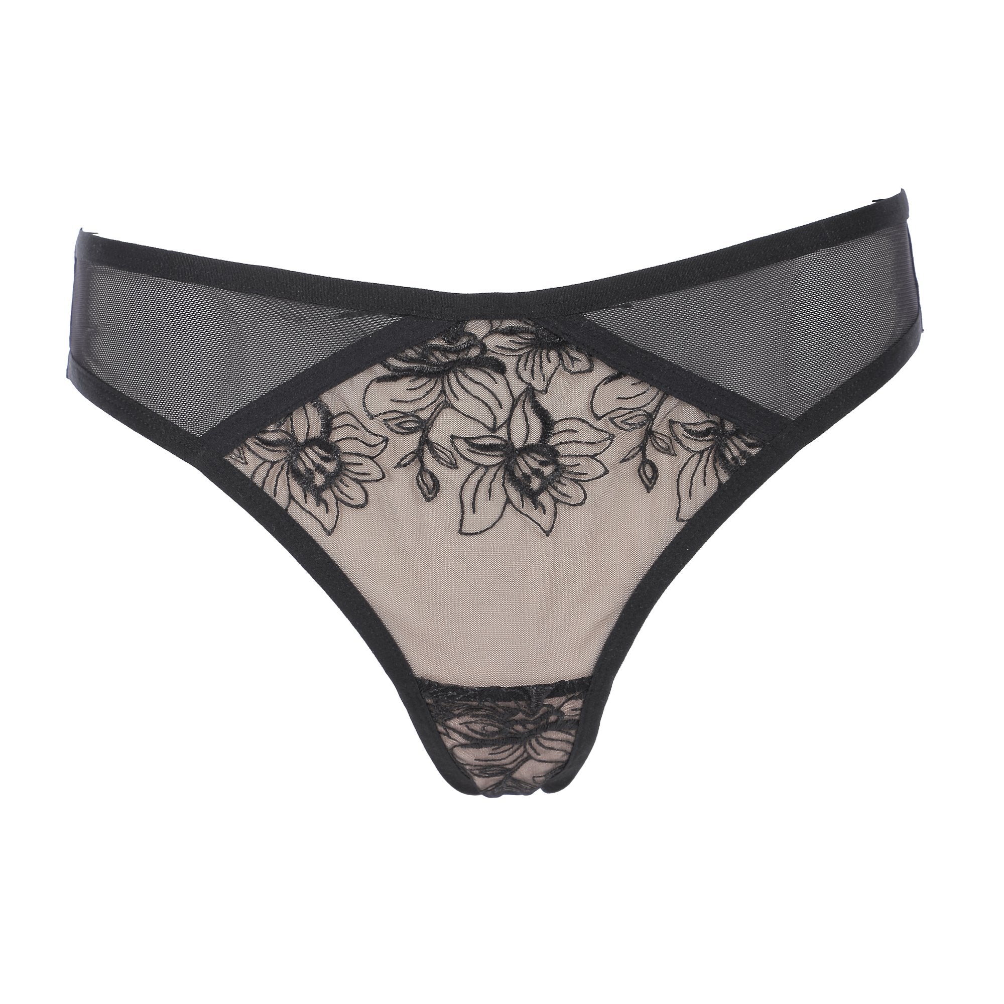 Tanga Fiona nude  - Beige