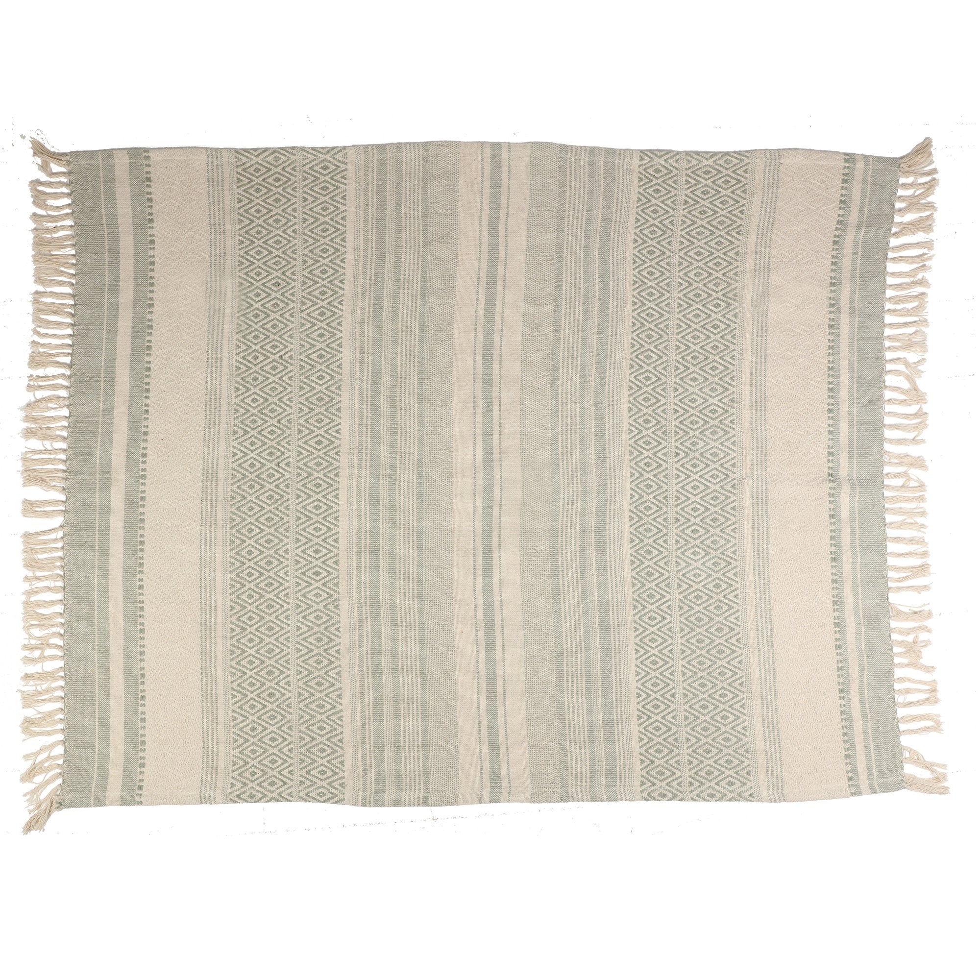 Tapis rayé 50x80cm - Marron