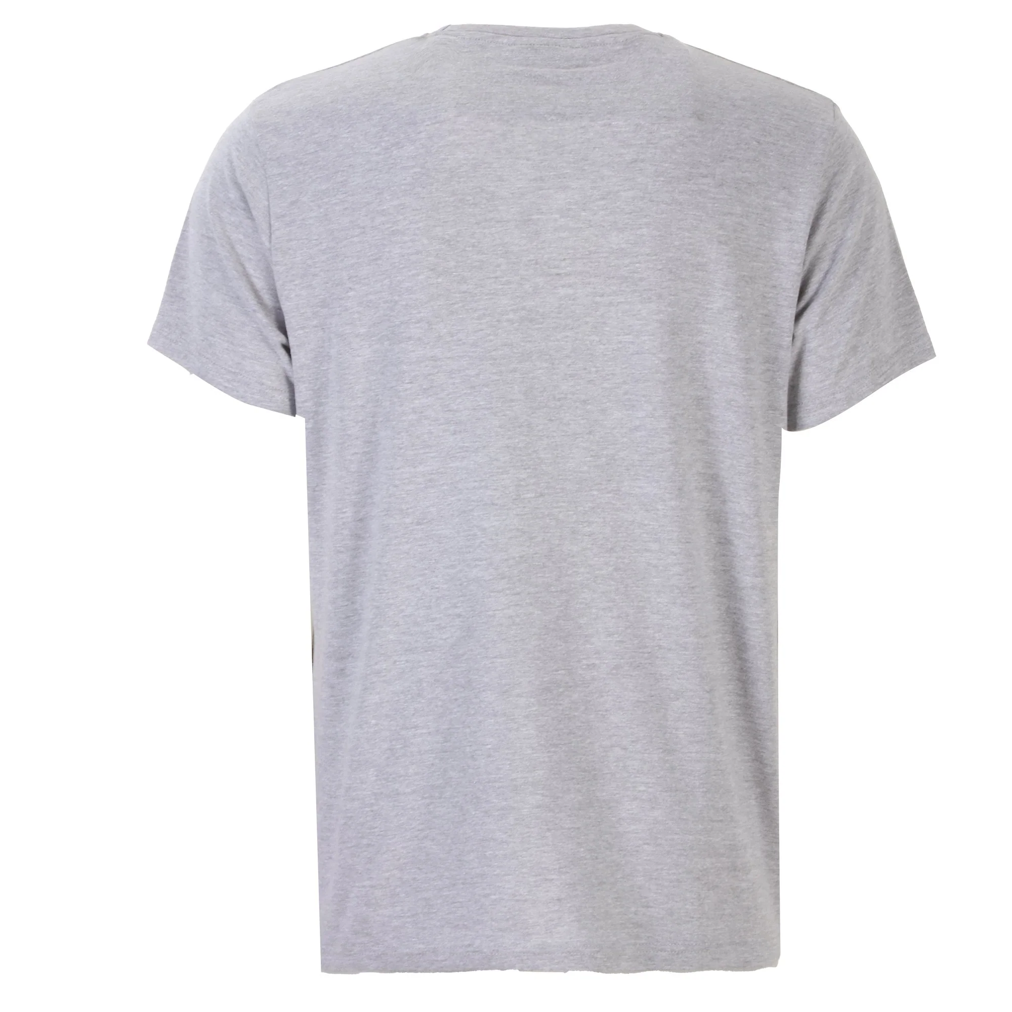 Tee-shirt bicolore manches courtes   - Gris - Image 2