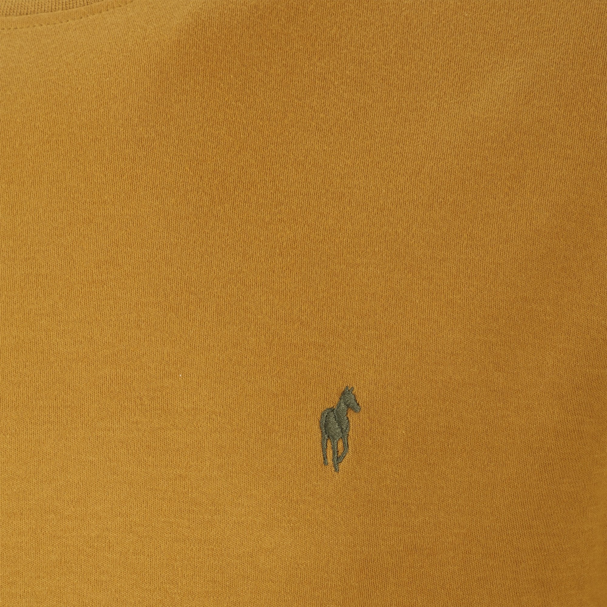 Tee-shirt col rond - Jaune - Image 3