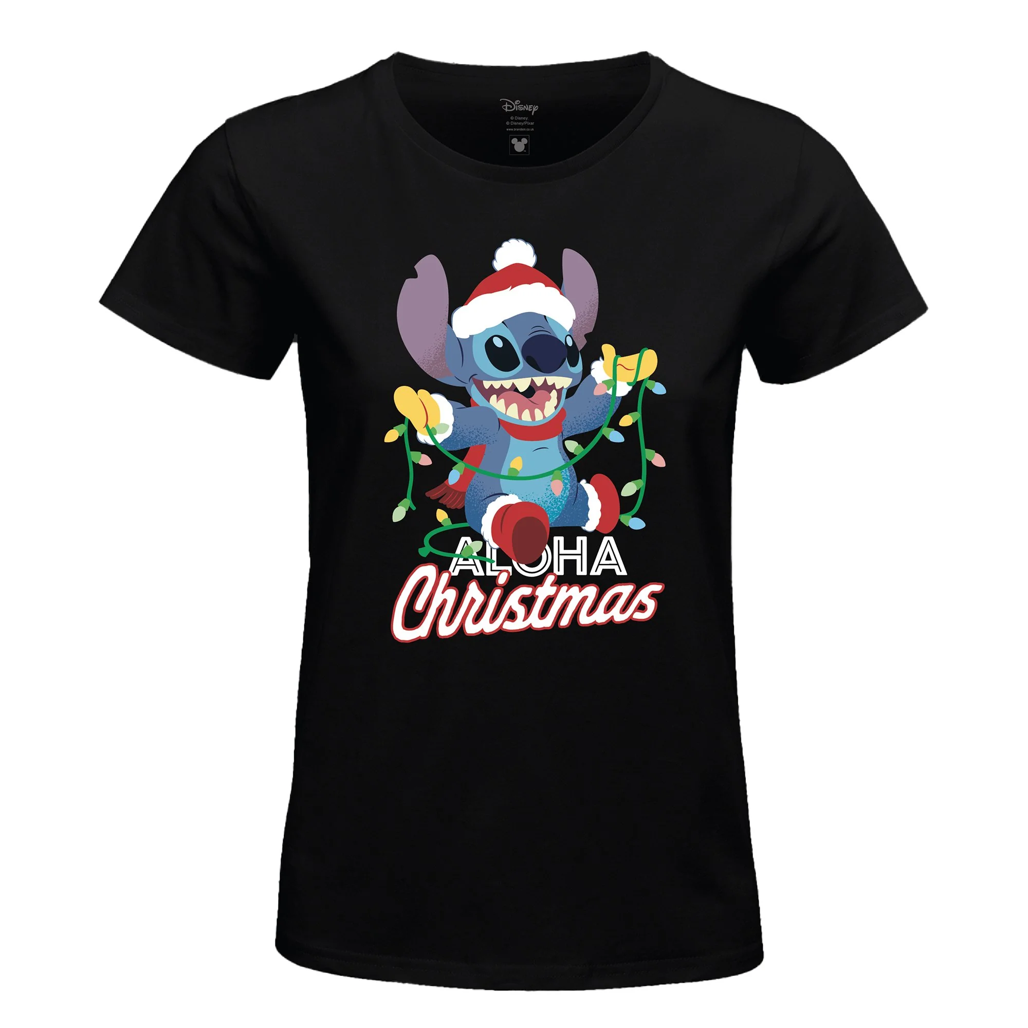 tee-shirt de Noël Stitch - Blanc