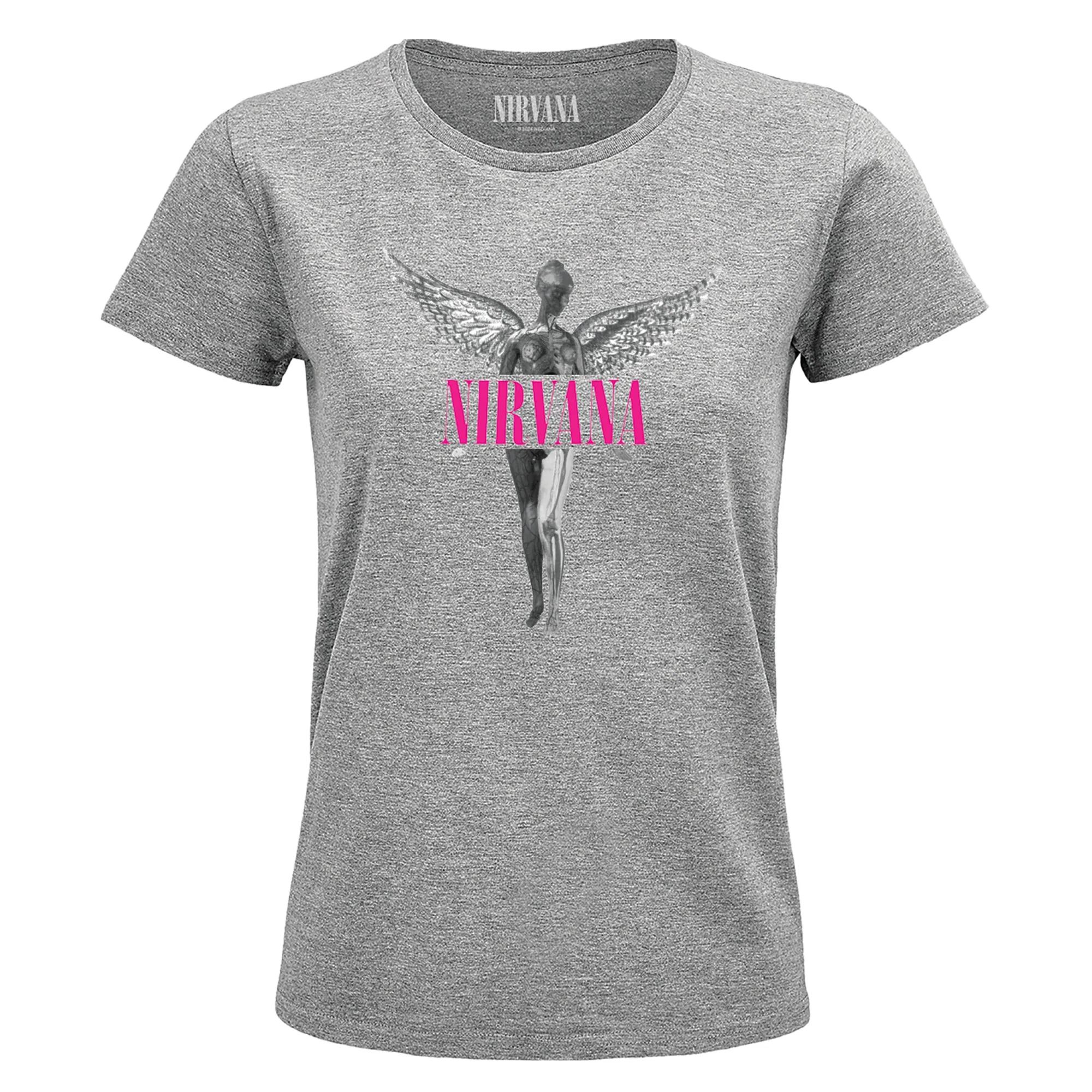 Tee-shirt licence groupe musique  - Gris