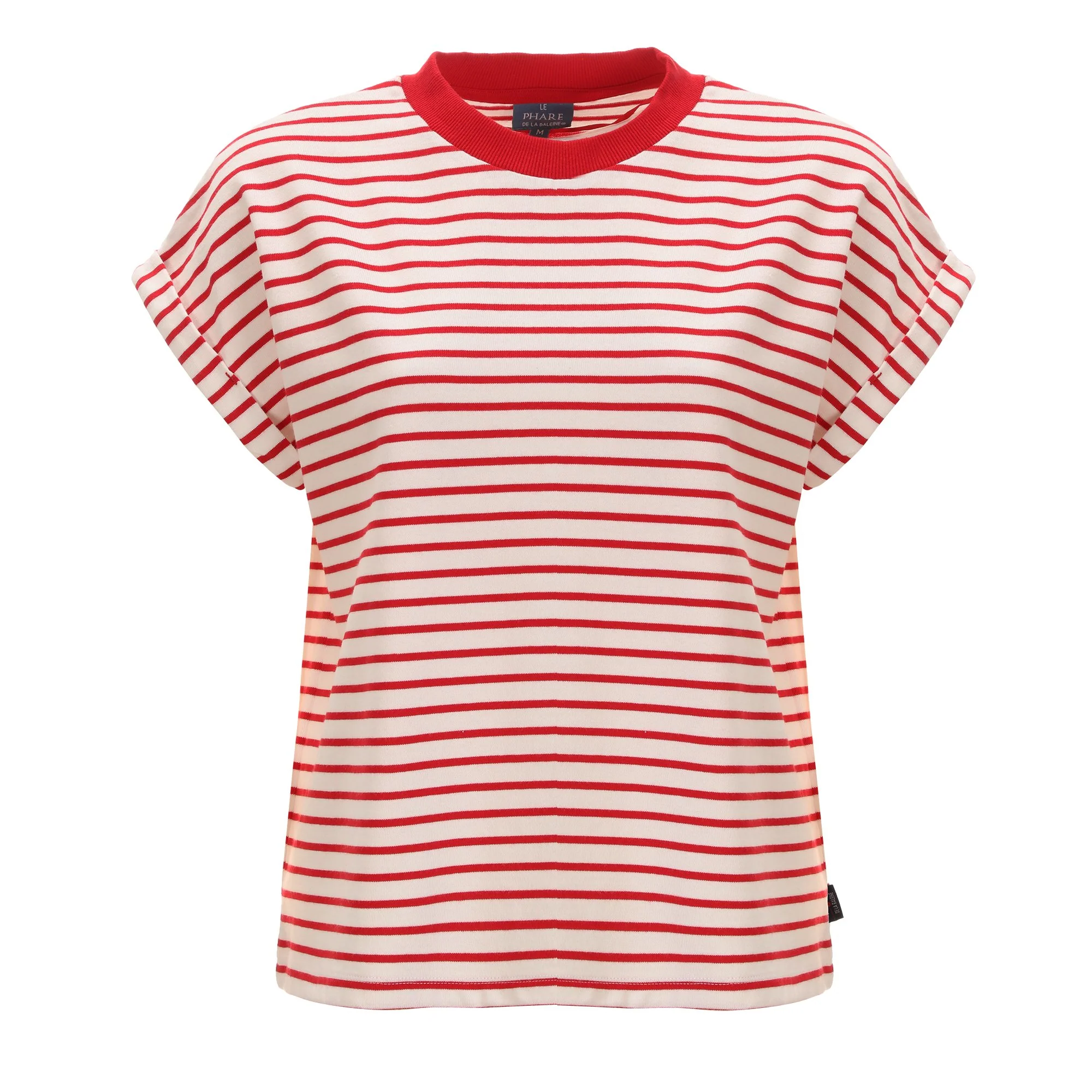 Tee shirt manche courte rayé