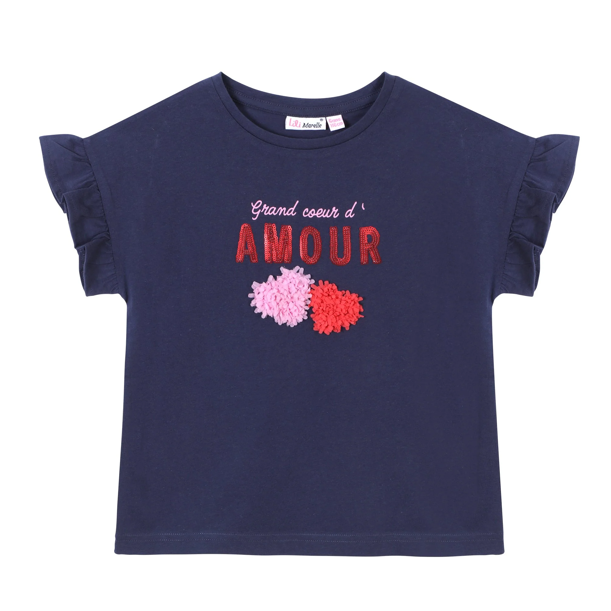 Tee-shirt manches courtes 3/10 ans - Blanc