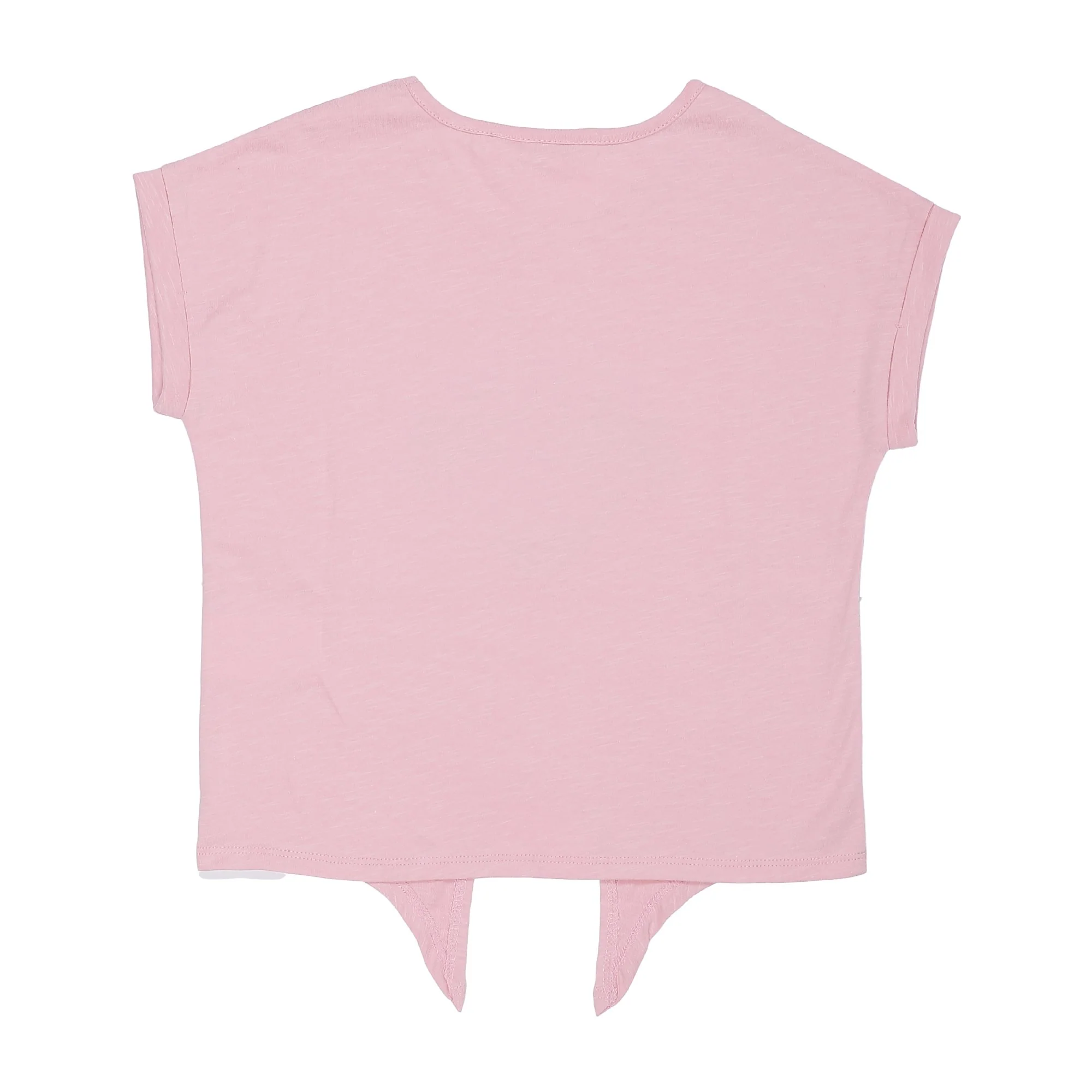 Tee-shirt manches courtes avec nĆud 3/6 ans - Rose - Image 2