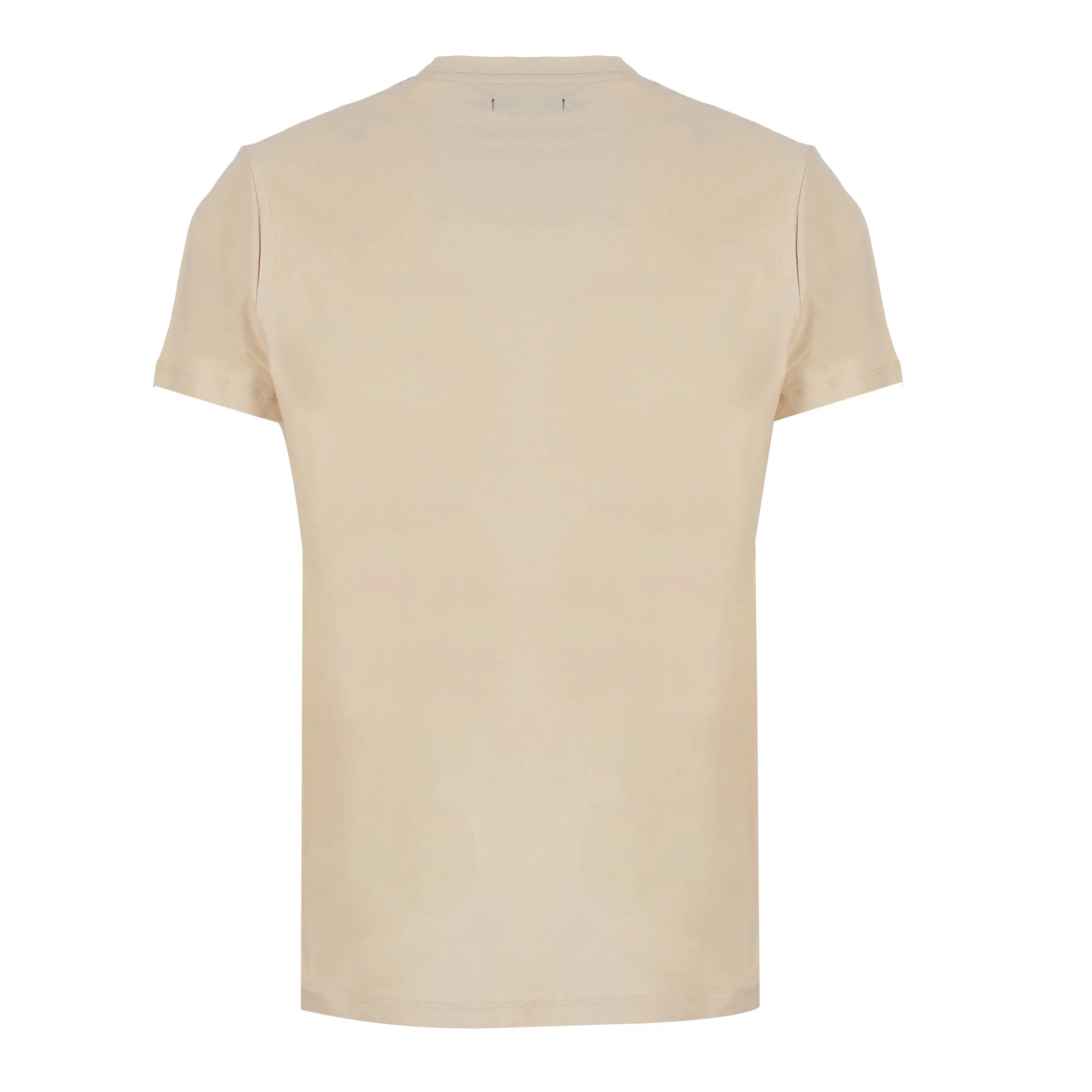 Tee-shirt manches courtes  - Beige - Image 2