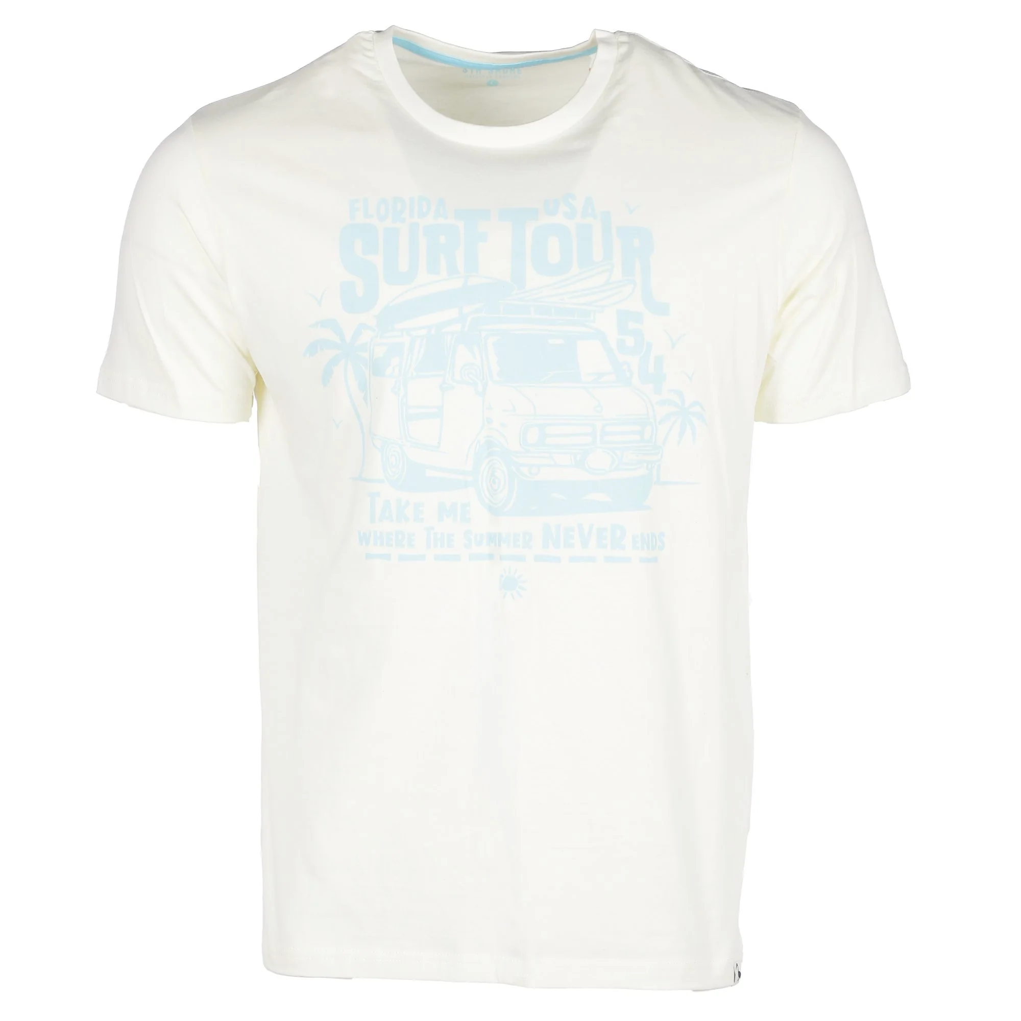 Tee-shirt manches courtes  - Jaune - Image 3