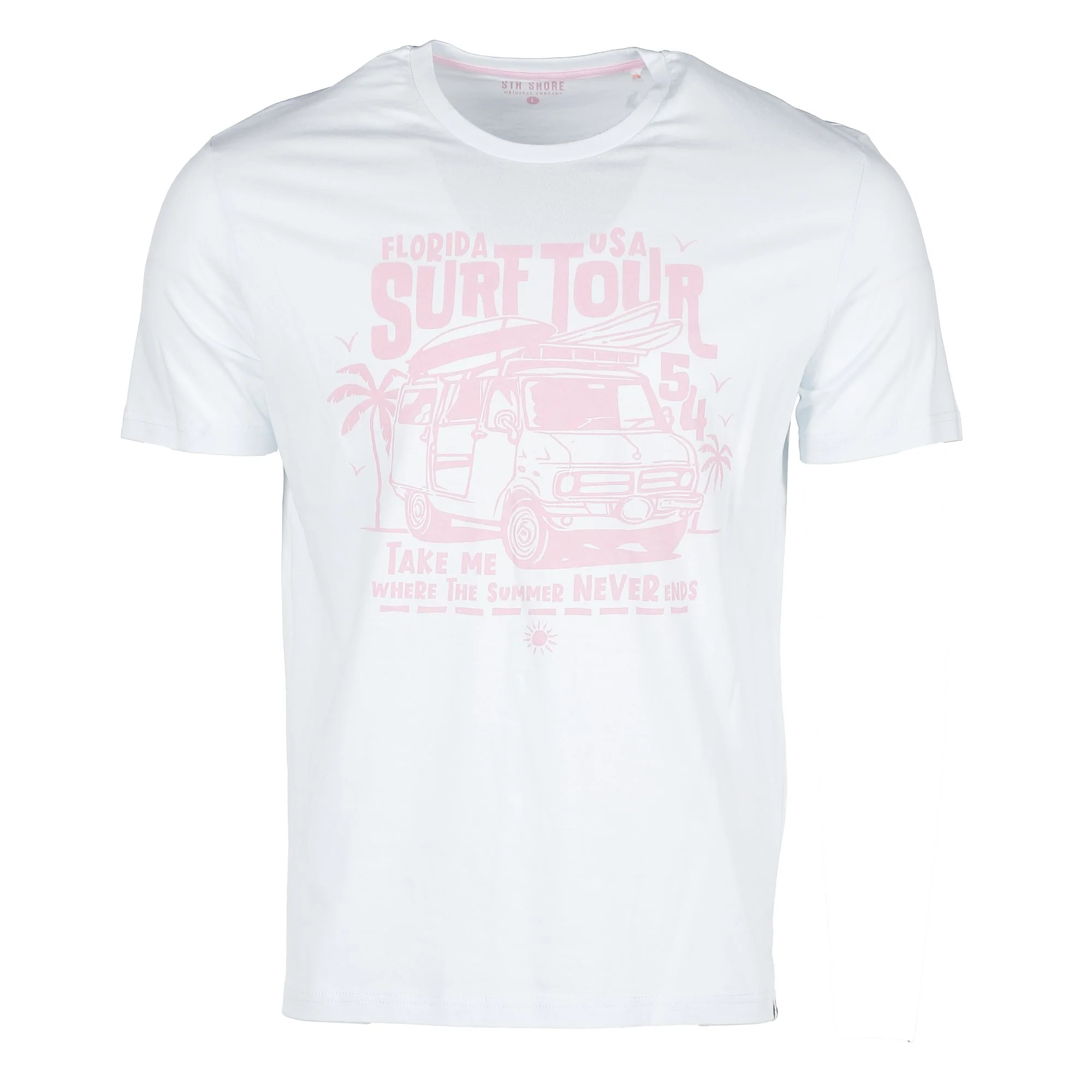 Tee-shirt manches courtes  - Jaune - Image 5