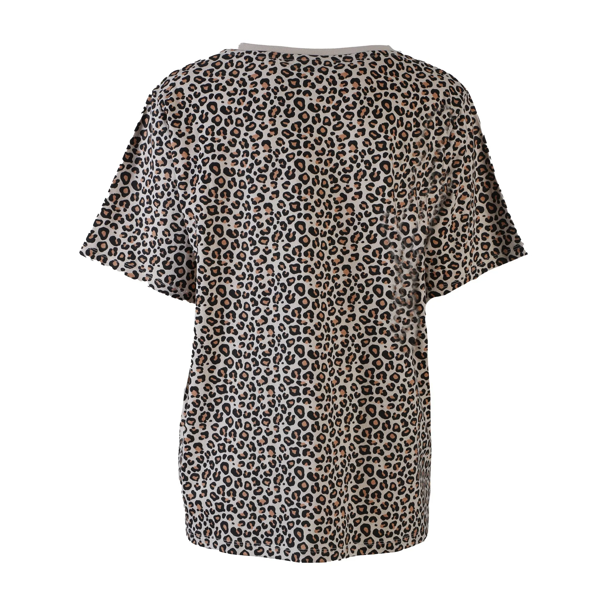 Tee-shirt manches courtes  - Noir - Image 2