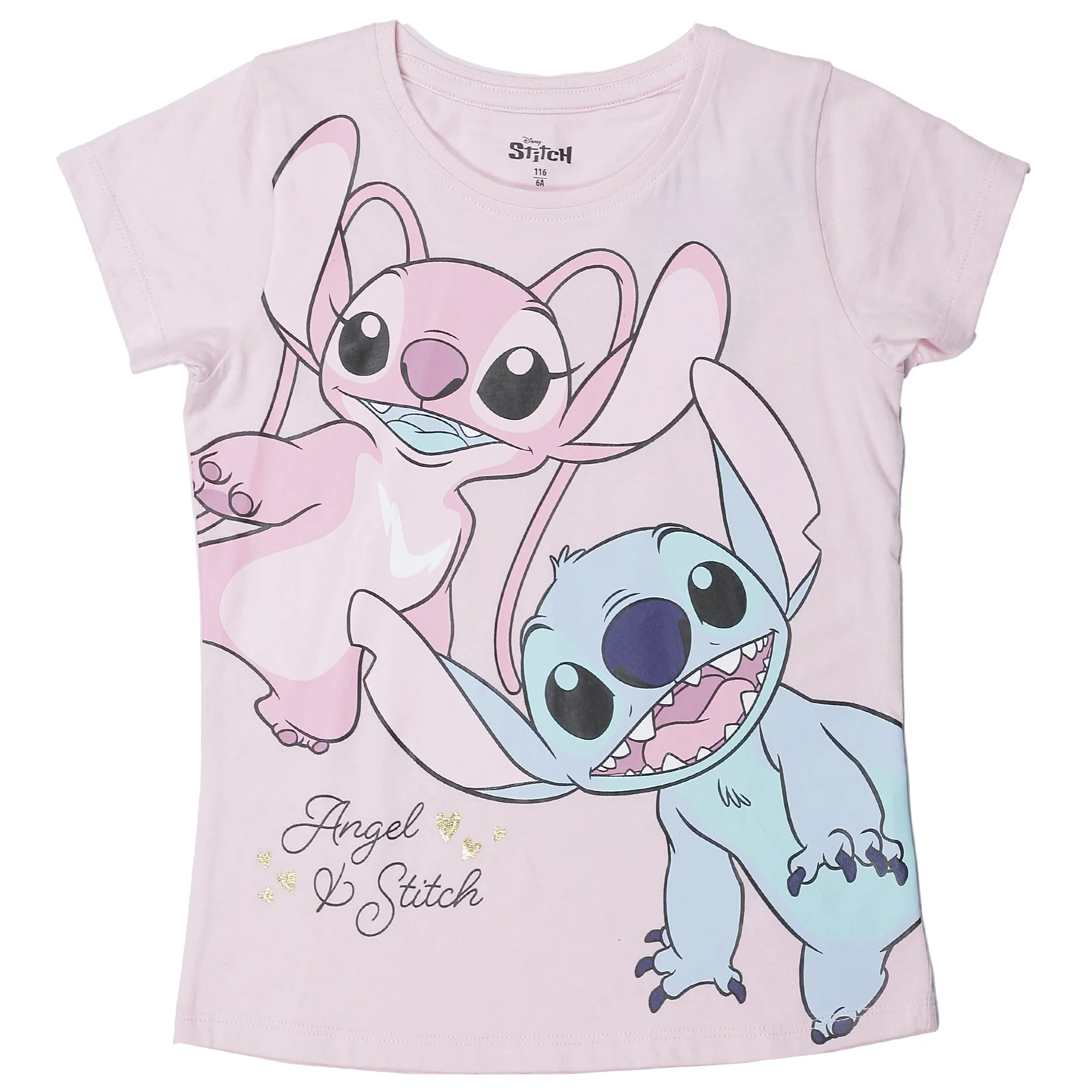 Tee-shirt manches courtes Stitch ou Gaby 2-8 ans  - Blanc - Image 4