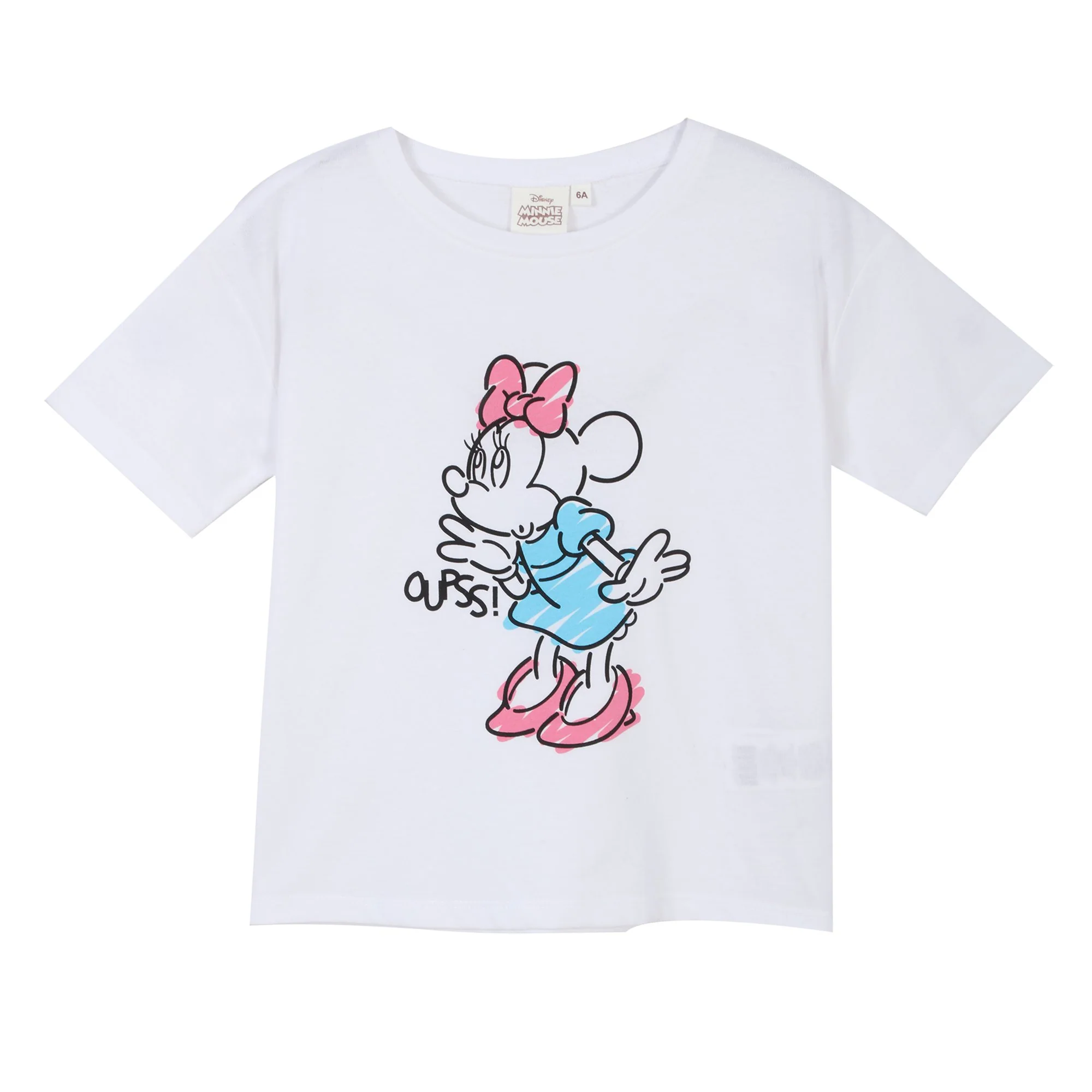 Tee-shirt manches courtes Vaiana ou Minnie 4/10 ans - Vert - Image 3