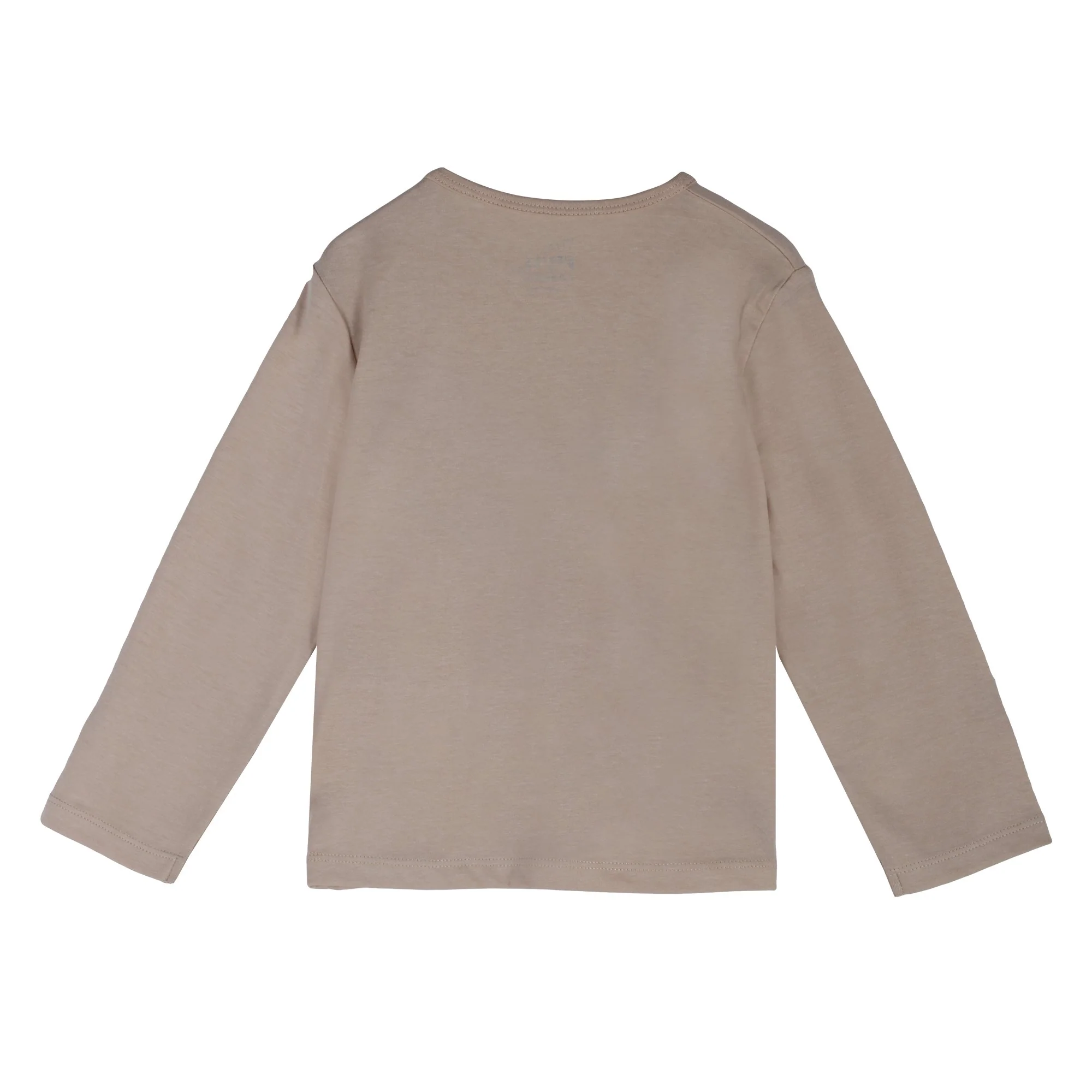 Tee-shirt manches longues 3/36 mois - Marron - Image 2