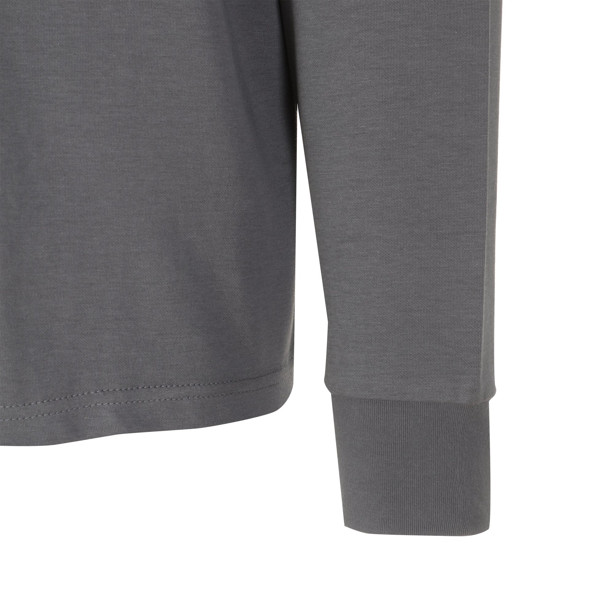 Tee-shirt manches longues  - Gris - Image 3