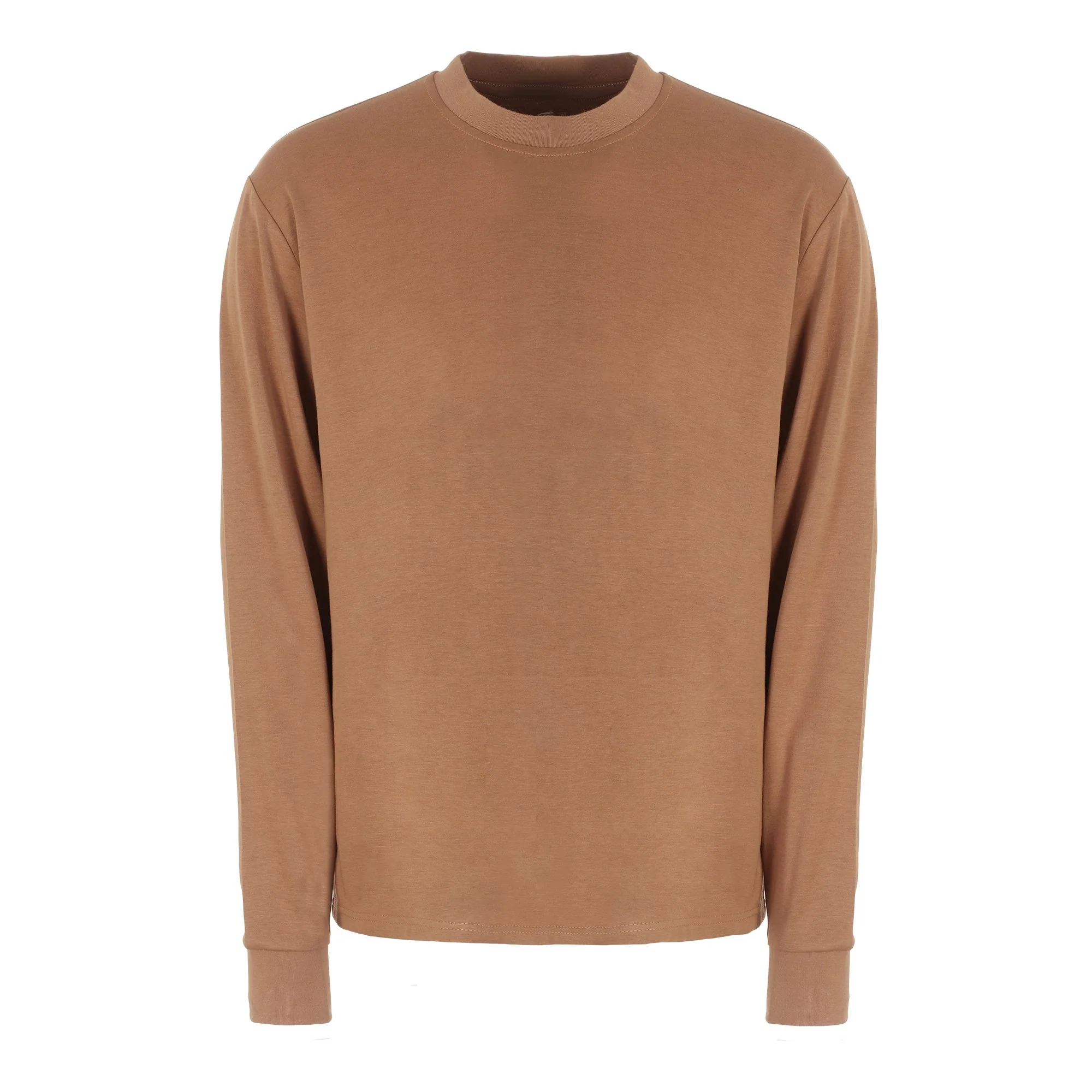 Tee-shirt manches longues  - Marron