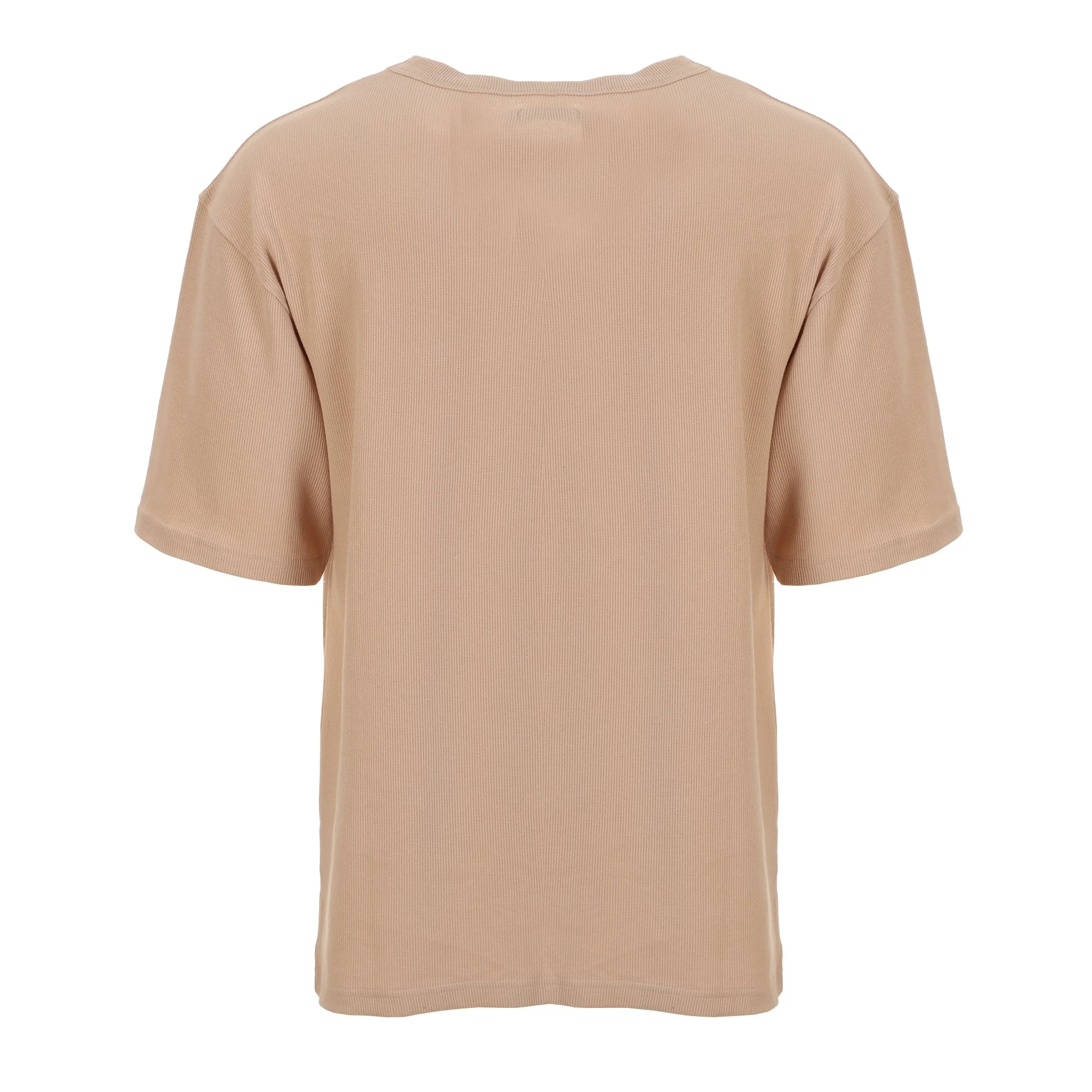 Tee-shirt texturé - Beige - Image 2