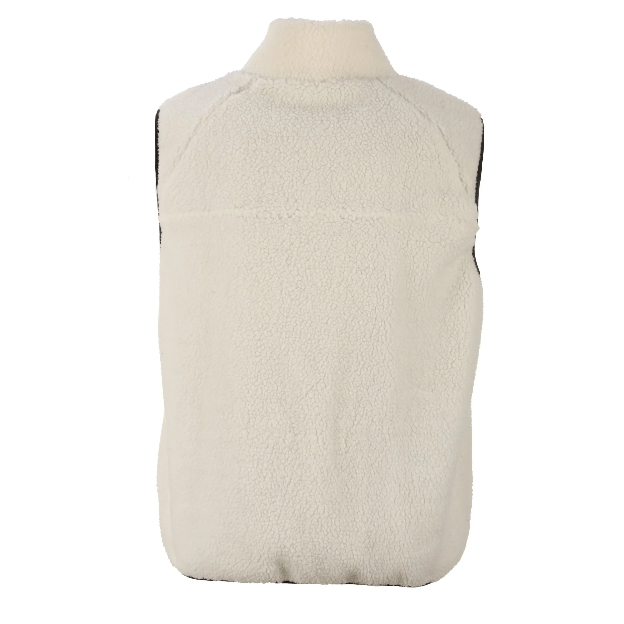 Veste sans manches sherpa  - Blanc - Image 3