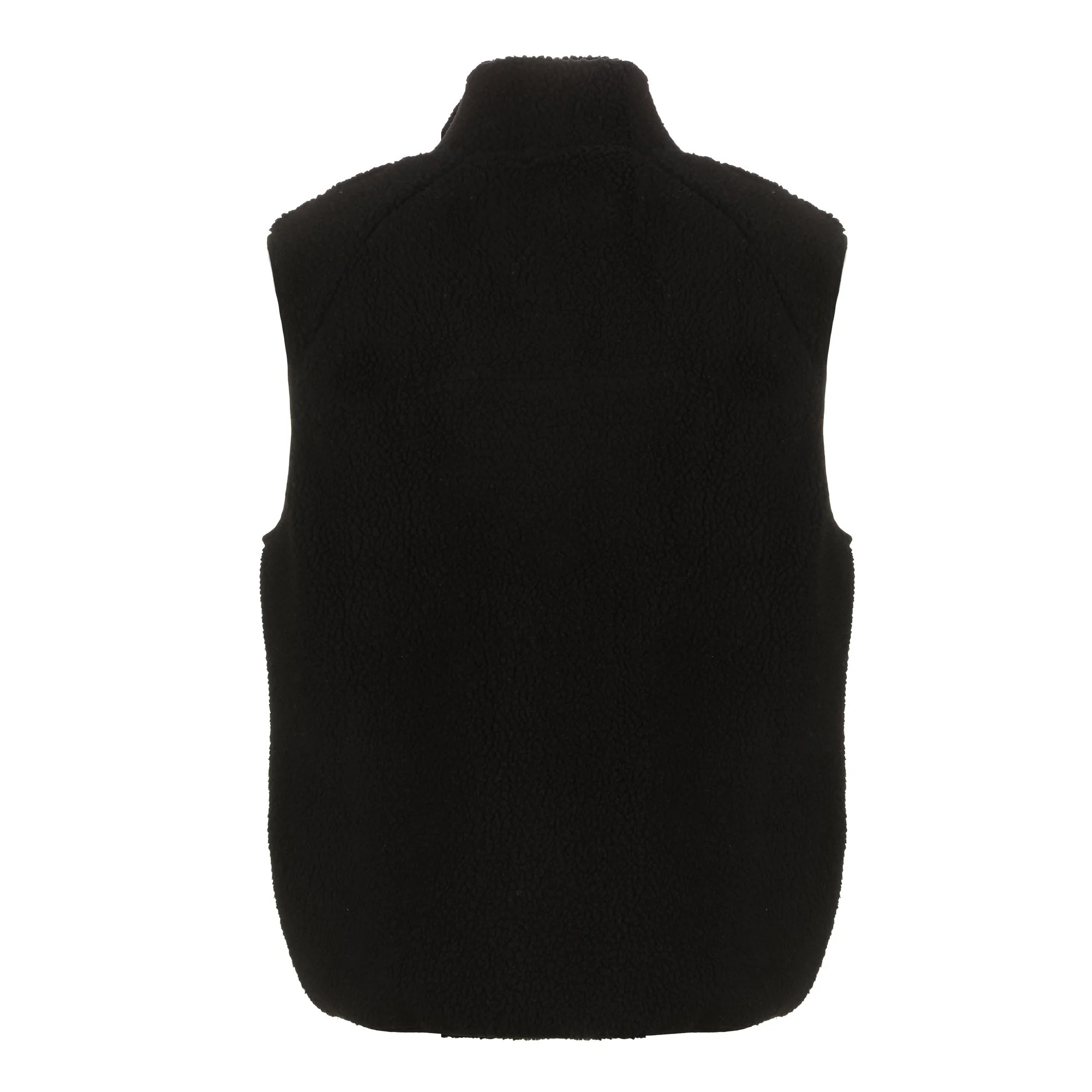 Veste sans manches sherpa  - Noir - Image 3