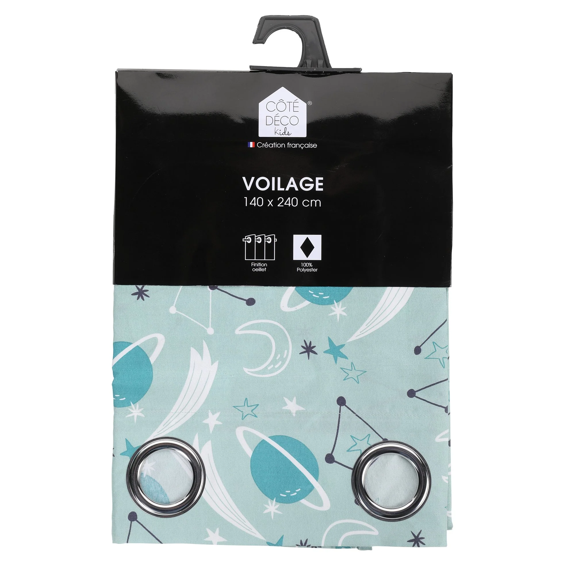 Voilage pour chambre denfant - Bleu - Image 2